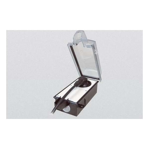 Afsluitbare buitenstopcontact InterBär IP44 9015-002.01 Afsluitbare buitenstopcontact InterBär IP44 9015-002.01