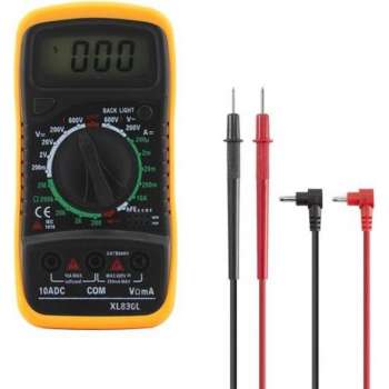 XL830L - Digitale Multimeter - Slimme Spanningsmeter - Voltmeter - Voltage Meter - Oranje