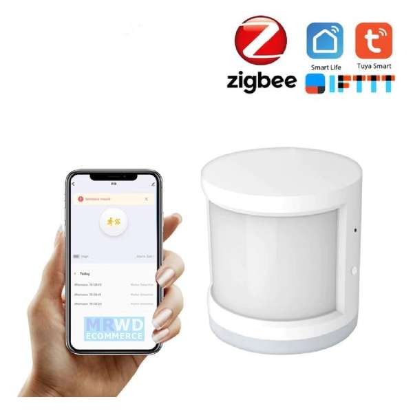 Bewegingsmelder - PIR Sensor Zigbee voor Tuya Smart Home - Draadloos Bewegingsmelder - PIR Sensor Zigbee voor Tuya Smart Home - Draadloos