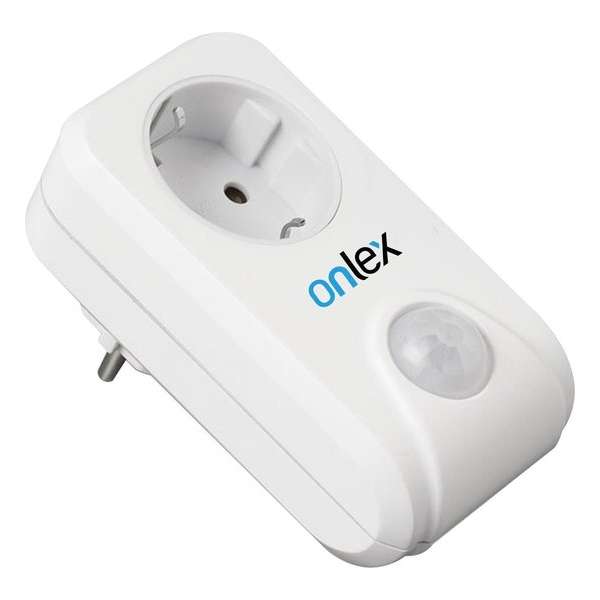 Stopcontact met schemering sensor