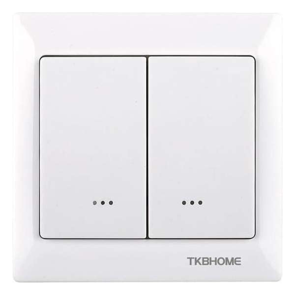 Z-Wave dual wall switch (White) Z-Wave dual wall switch (White)