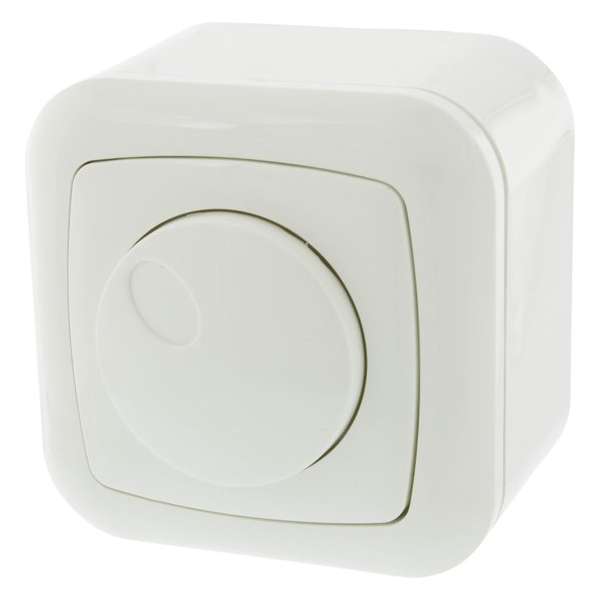Dimmer universeel – inbouw–opbouw – druk–wissel – polarwit Dimmer universeel – inbouw–opbouw – druk–wissel – polarwit
