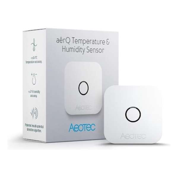 Aeotec aërQ Temperatuur en Vochtsensor Aeotec aërQ Temperatuur en Vochtsensor
