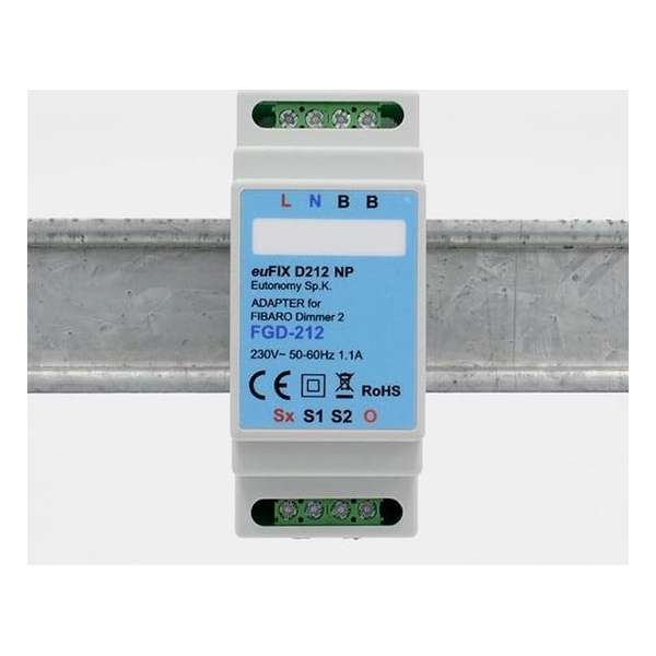DIN-Rail Module NP Fibaro Dimmer 2 FGD-212 DIN-Rail Module NP Fibaro Dimmer 2 FGD-212