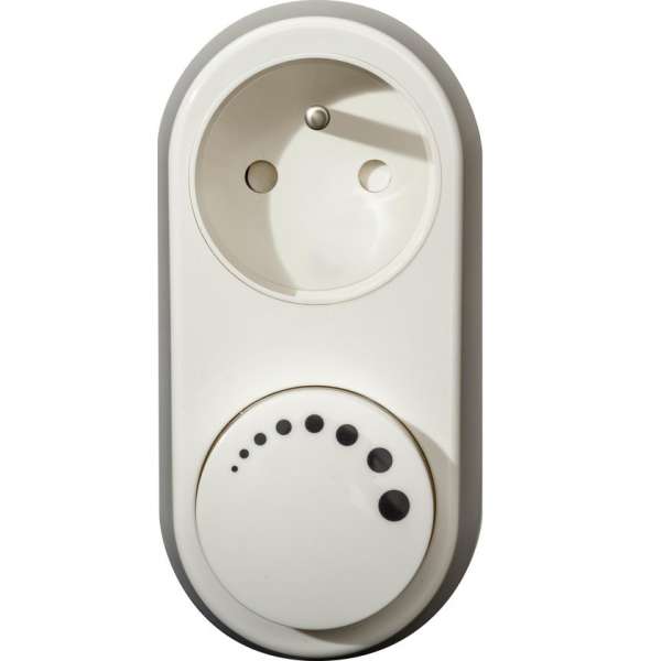 ETH Belgische Stekkerdimmer LED 5-150Watt | Wit ETH Belgische Stekkerdimmer LED 5-150Watt | Wit