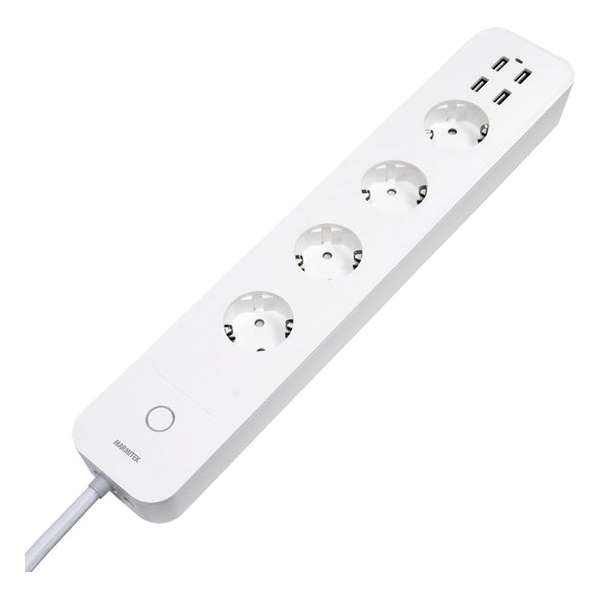 Slimme stekkerdoos - Marmitek Power LI - WIFI - 4 stopcontacten - 4 USB - Overspanningsbeveiliging - Energiemeter Slimme stekkerdoos - Marmitek Power LI - WIFI - 4 stopcontacten - 4 USB - Overspanningsbeveiliging - Energiemeter