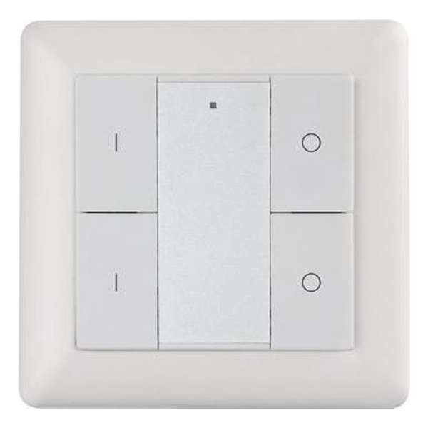 ROBB Smarrt Draadloze Schakelaar Wit 4knops Zigbee ROBB Smarrt Draadloze Schakelaar Wit 4knops Zigbee