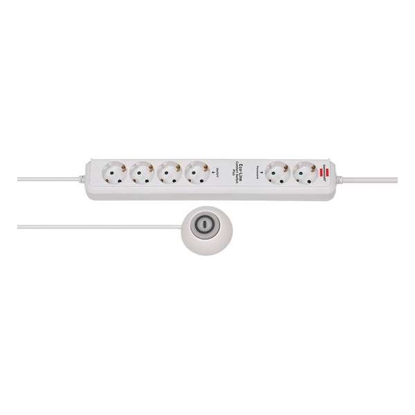 Brennenstuhl 1159560216 6 Voudige stekkerdoos met switch - 1,5m Brennenstuhl 1159560216 6 Voudige stekkerdoos met switch - 1,5m