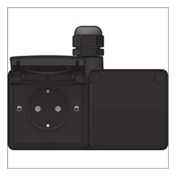 Niko Contactdoos inbouw 761-37848 Niko Contactdoos inbouw 761-37848