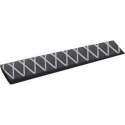 TRU COMPONENTS 1572155 Krimpkous zonder lijm Zwart 45 mm 22.50 mm Krimpverhouding:2:1 1 m