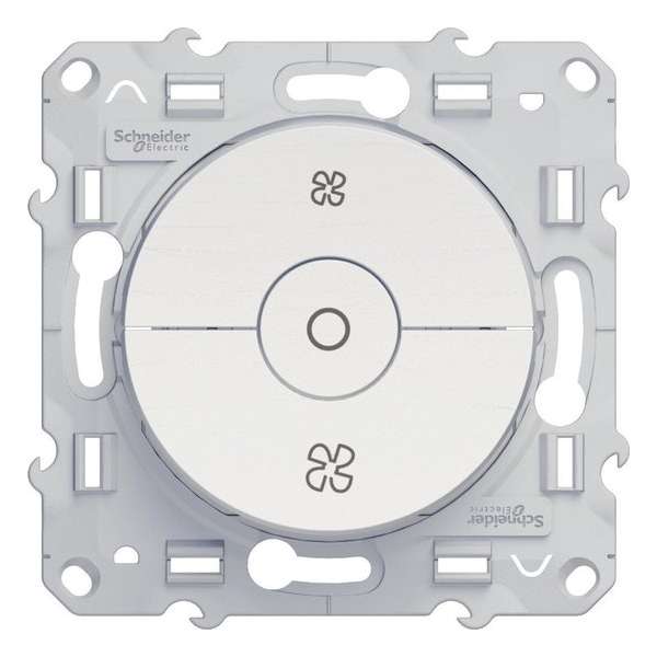 3 standen schakelaar - Wit - Odace - Schneider Electric - S520243 3 standen schakelaar - Wit - Odace - Schneider Electric - S520243