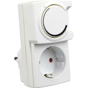 Merkloos LED Stekkerdimmer - 4- 14 Watt - 230 Volt ~ 50Hz