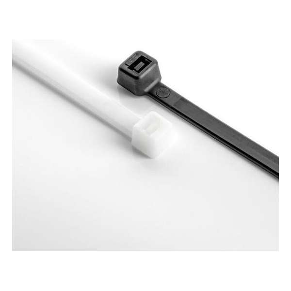 Tyraps - 450 x 7,6 mm - Zwart- Kabelbinders - Tie Wraps - Tie Rips Tyraps - 450 x 7,6 mm - Zwart- Kabelbinders - Tie Wraps - Tie Rips