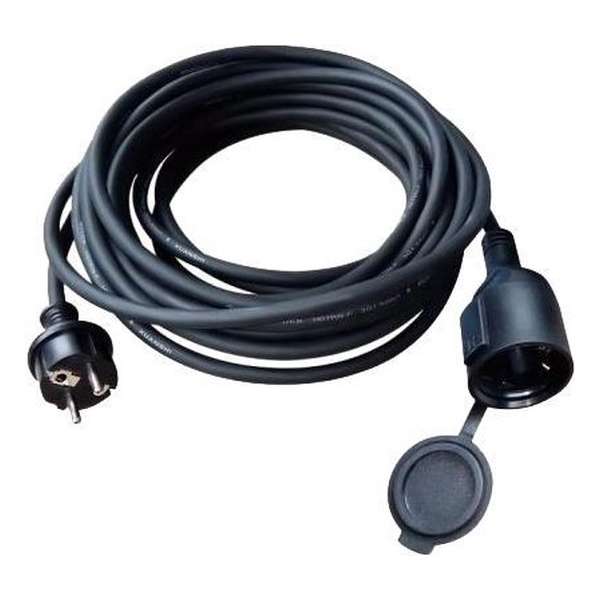 Partyspace professioneel verlengsnoer buiten 10 m | Spatwaterdicht (IP44 ) | Neopreen - Rubber kabel Partyspace professioneel verlengsnoer buiten 10 m | Spatwaterdicht (IP44 ) | Neopreen - Rubber kabel