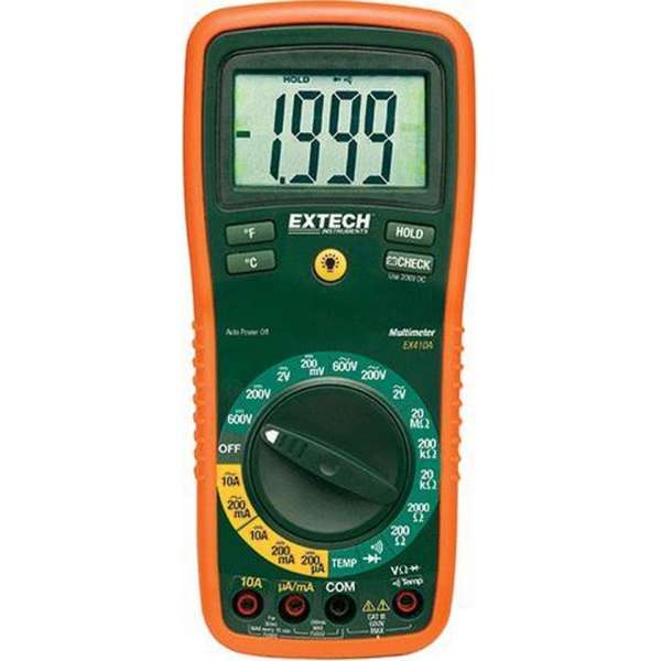 EXTECH EX410A: 8-functie professionele multimeter EXTECH EX410A: 8-functie professionele multimeter