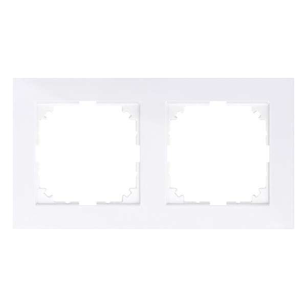Afdekraam M-Pure 2V - Kunststof Actief Wit - Systeem M - Schneider Electric - MEG4020-3625 Afdekraam M-Pure 2V - Kunststof Actief Wit - Systeem M - Schneider Electric - MEG4020-3625