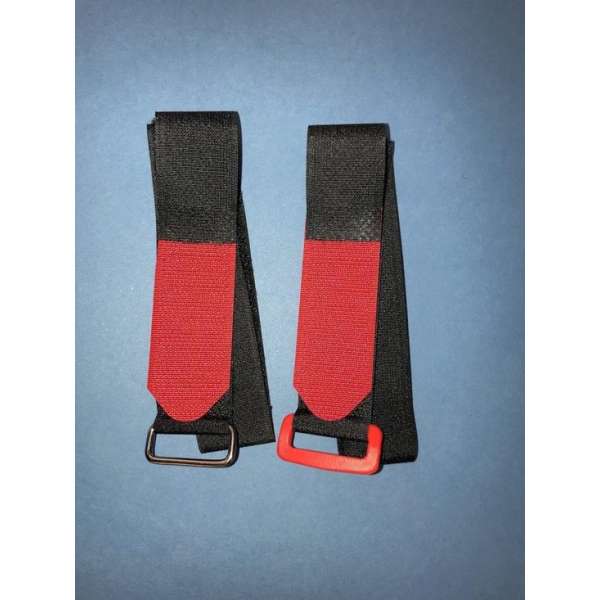 FASTECH® 689-330C Klittenband Met riem Haak- en lusdeel (l x b) 900 mm x 25 mm Zwart, Rood 2 stuk(s) FASTECH® 689-330C Klittenband Met riem Haak- en lusdeel (l x b) 900 mm x 25 mm Zwart, Rood 2 stuk(s)