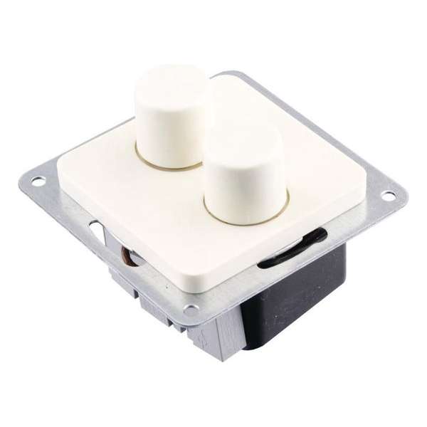 Berker M2 dimmer 2 x 200 W wit Berker M2 dimmer 2 x 200 W wit