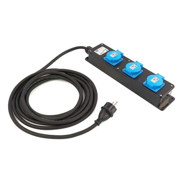 Professionele IP44 Stekkerdoos Met 5 Meter Kabel 3 x 1,5 mm Professionele IP44 Stekkerdoos Met 5 Meter Kabel 3 x 1,5 mm