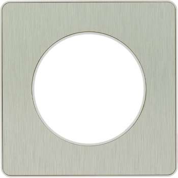 Schneider Electric Merten Odace afdekraam Aluminium/Wit