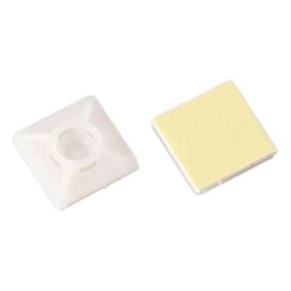 TD47 Plakzadel 28 x 28 mm Wit TD47 Plakzadel 28 x 28 mm Wit