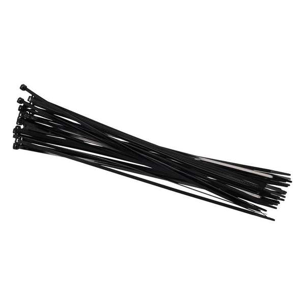 Gerimport Kabelbinders 7,5 X 450 Mm Zwart 20 Stuks Gerimport Kabelbinders 7,5 X 450 Mm Zwart 20 Stuks