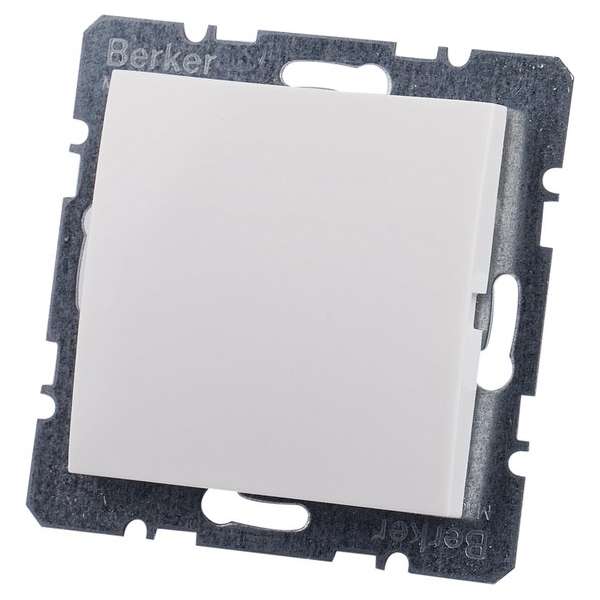 Berker Blinde centraalplaat S1 - Wit Berker Blinde centraalplaat S1 - Wit