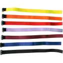 Velcro straps Rood