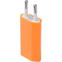 Universal USB adapter - USB stekker - USB lader - Blokje - Universeel - Oranje