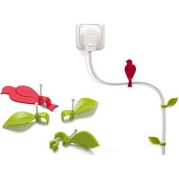 Decoratieve kabel clips - Wire Blooms - 13 stuks -  kabel klemmetjes - decoratief