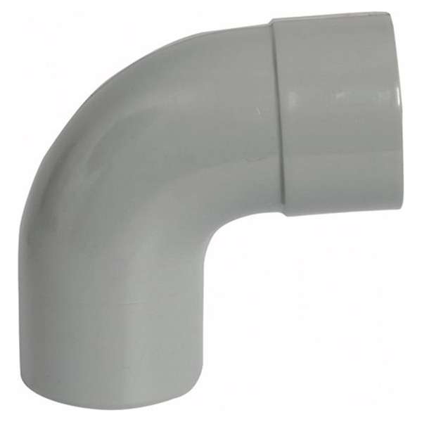 PVC HWA Bocht 80mm mof / spie 22° PVC HWA Bocht 80mm mof / spie 22°