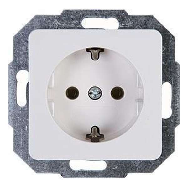 Kopp inbouw stopcontact randaarde HK02 WIT Kopp inbouw stopcontact randaarde HK02 WIT