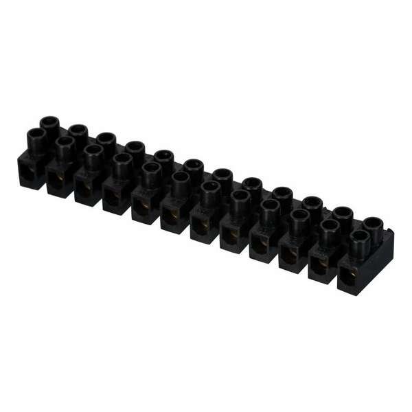 Kroonsteen Polyamide - zwart - draaddikte: 2.5 mm² Kroonsteen Polyamide - zwart - draaddikte: 2.5 mm²