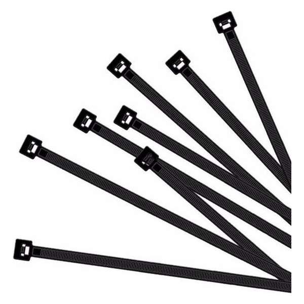 Kabelbinders zwart 100 x 2,5 mm 100 stuks - tiewraps Kabelbinders zwart 100 x 2,5 mm 100 stuks - tiewraps