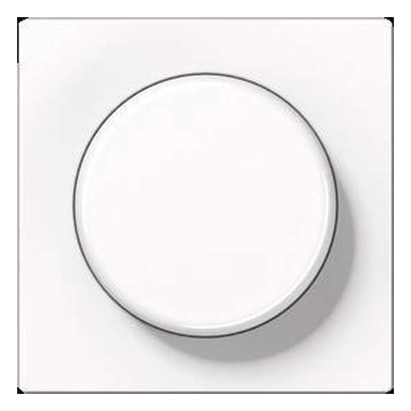 Jung Afdekking voor draaidimmer -wit- Jung Afdekking voor draaidimmer -wit-