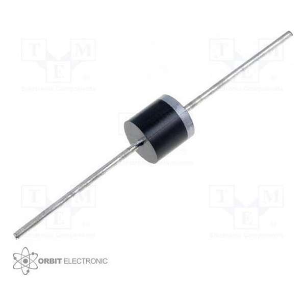 Orbit - Gelijkrichter Diode 6A/1000V Orbit - Gelijkrichter Diode 6A/1000V