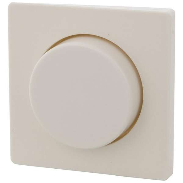 Berker Q1 Centraalplaat Met Knop Dimmer - Polarwit Berker Q1 Centraalplaat Met Knop Dimmer - Polarwit