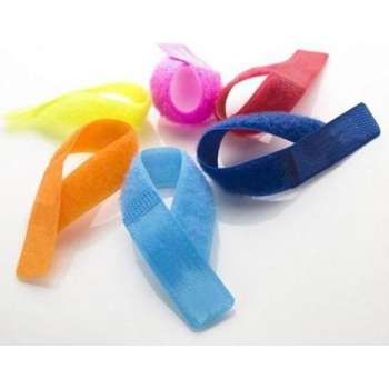 Kabelbinders klittenband | Nylon | kabelmanagement | verschillende kleuren