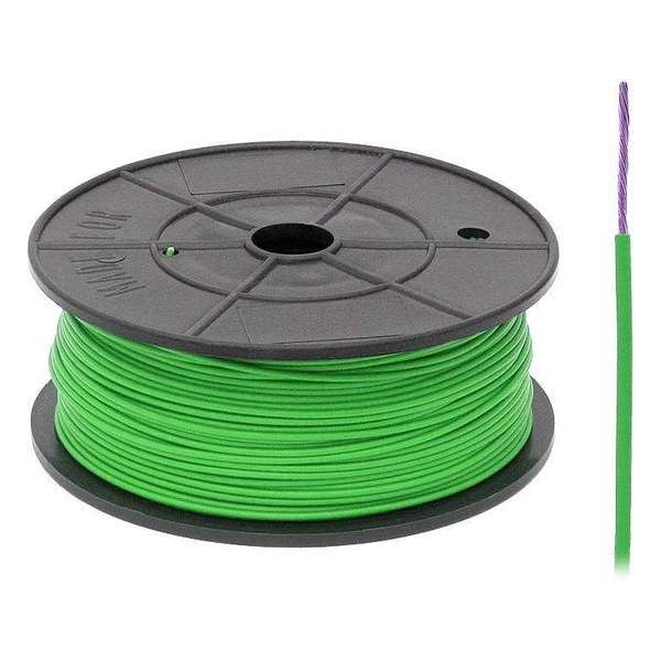 FLRY -B kabel - 1x 1,00mm - Groen - Per meter FLRY -B kabel - 1x 1,00mm - Groen - Per meter