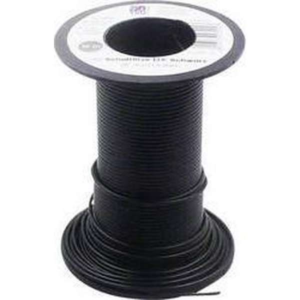 TRU COMPONENTS 1566830 Draad LiY 1 x 0.14 mm² Zwart 10 m TRU COMPONENTS 1566830 Draad LiY 1 x 0.14 mm² Zwart 10 m