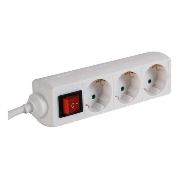 Perel Stekkerdoos 3500 W Wit Perel Stekkerdoos 3500 W Wit
