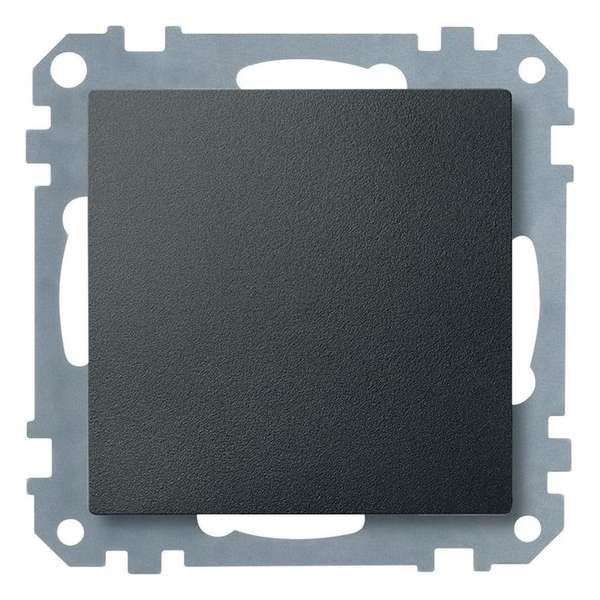 Blindplaat - Antraciet - Systeem M - Schneider Electric - MTN391814 Blindplaat - Antraciet - Systeem M - Schneider Electric - MTN391814