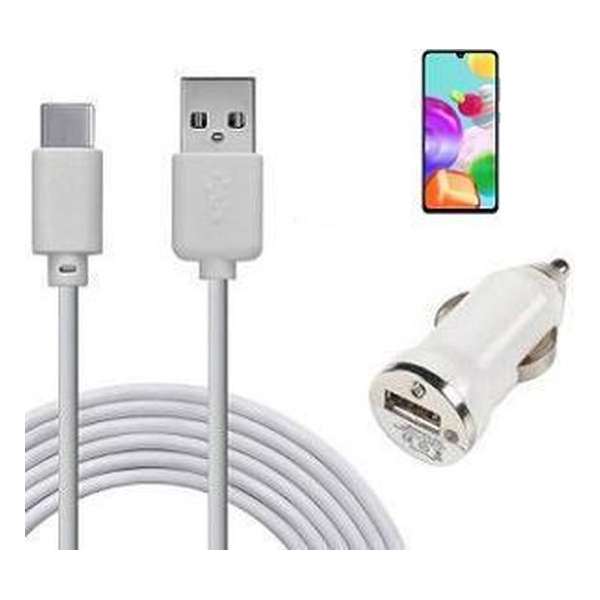 Autolader Samsung A41 USB C Autolader Samsung A41 USB C
