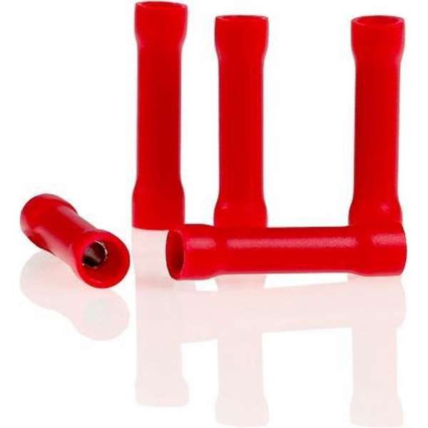 Kabelverbinders - Kabelschoentjes - Rood - 1,7mm - 10 stuks Kabelverbinders - Kabelschoentjes - Rood - 1,7mm - 10 stuks