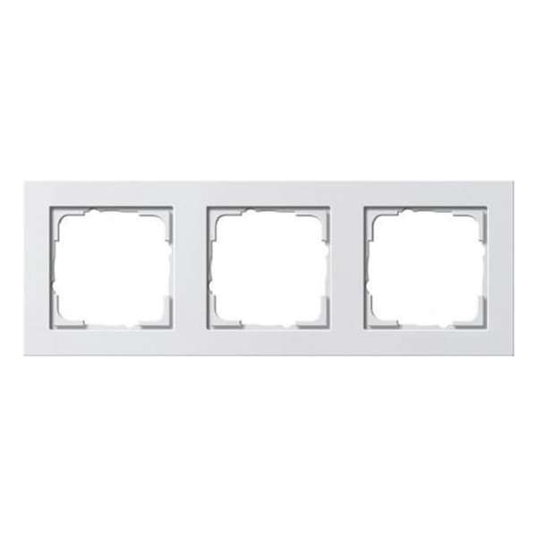 GIRA E2 drievoudig afdekraam 021329 | ZUIVER WIT GIRA E2 drievoudig afdekraam 021329 | ZUIVER WIT