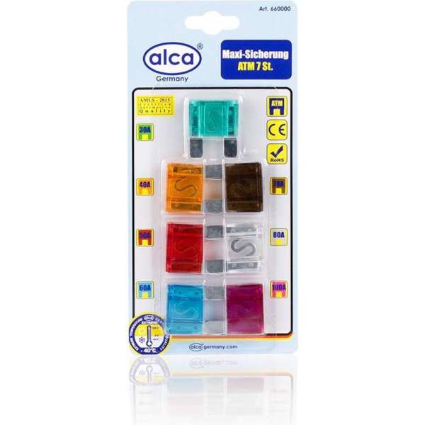 Steekzekering Maxi 7 stuks Steekzekering Maxi 7 stuks