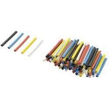 TRU COMPONENTS 1571319 Krimpkous assortiment Bont 2.40 mm 1.20 mm Krimpverhouding:2:1 125 stuk(s)