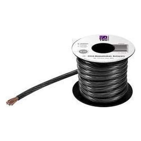 TRU COMPONENTS 1568966 Massakabel 1 x 2.50 mm² Zwart 5 m TRU COMPONENTS 1568966 Massakabel 1 x 2.50 mm² Zwart 5 m