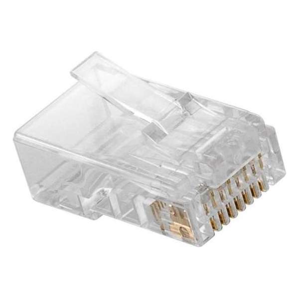 Modulaire RJ45 stekker | Cat 6 | 10 stuks | Allteq Modulaire RJ45 stekker | Cat 6 | 10 stuks | Allteq