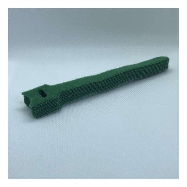 BlueBirdz - Kabelbinders Klittenband Groen 10 stuks -  Klittenband Kabelbinder - Tie wraps - Cable Organizer